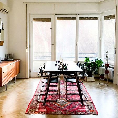 בודפשט Spacious Bauhaus Icon Flat With Fitness Room In Central Buda, Close To The River And Margaret Island מראה חיצוני תמונה